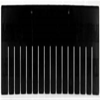 Thumbnail for Akro-Mils® Akro-Grid Divider, Long (For 33224), Black, 6/Pkg
