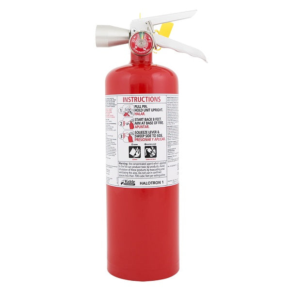 Kidde Pro Plus™ 5 lb Halotron® I Fire Extinguisher w/ Wall Hook