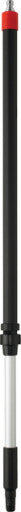 Vikan 42"- 63" Waterfed Telescopic Handle w/ Quick Disconnect Fitting, Transport Line