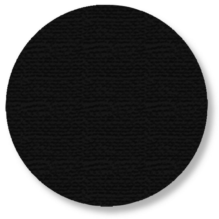 Mighty Line 5.7" Black Solid Dot - Pack of 50