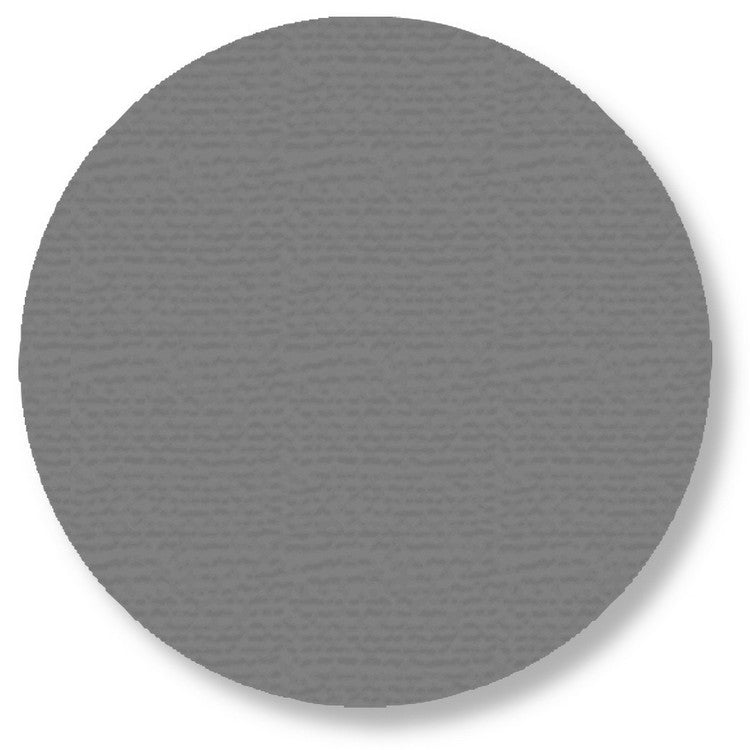 Mighty Line 5.7" Gray Solid Dot - Pack of 50