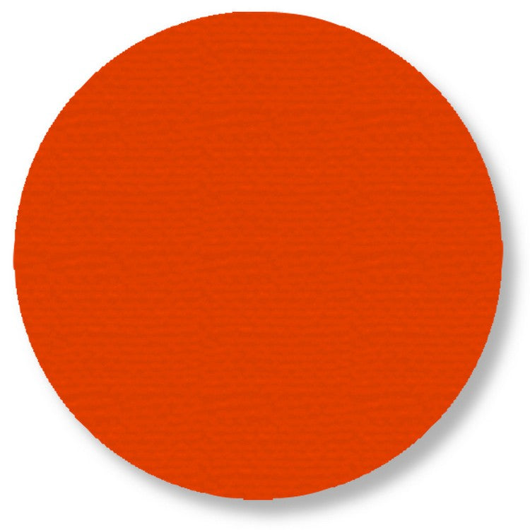 Mighty Line 5.7" Orange Solid Dot - Pack of 50