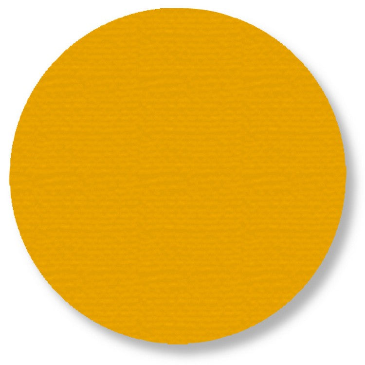 Mighty Line 5.7" Yellow Solid Dot - Pack of 50