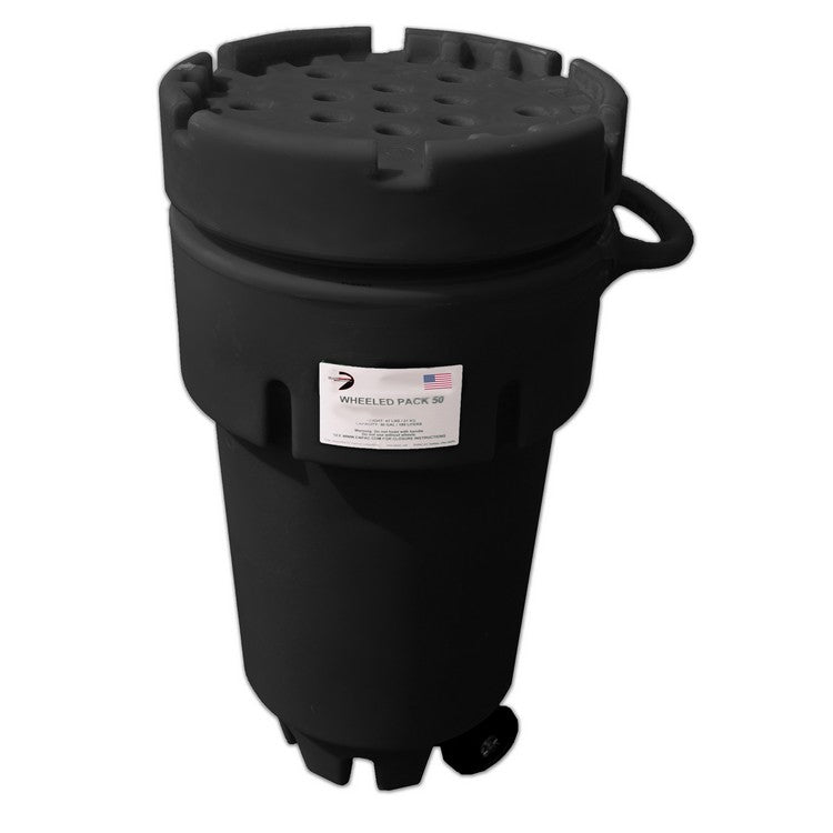 Black Diamond 50 Gallon Wheeled Poly-SpillPack Drum