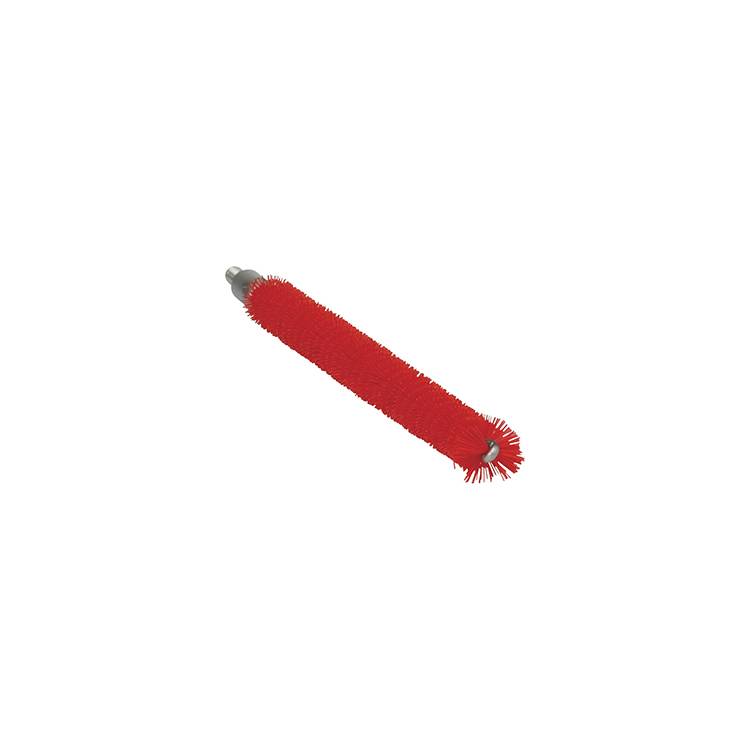 Tube Brush,for Flexible Handle,.5",PP/PBT,Red - Model 53544
