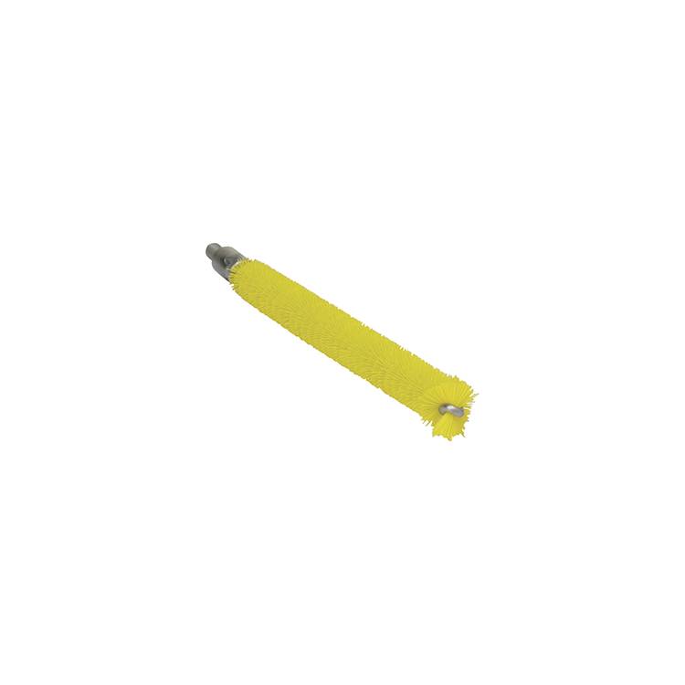 Tube Brush,for Flexible Handle,.5",PP/PBT,Yellow - Model 53546