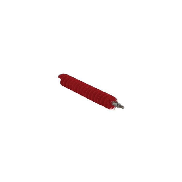 Tube Brush,for Flexible Handle,.8",PP/PBT,Red - Model 53654