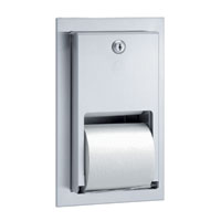 Bradley Bx Recessed Toilet Tissue Dispenser