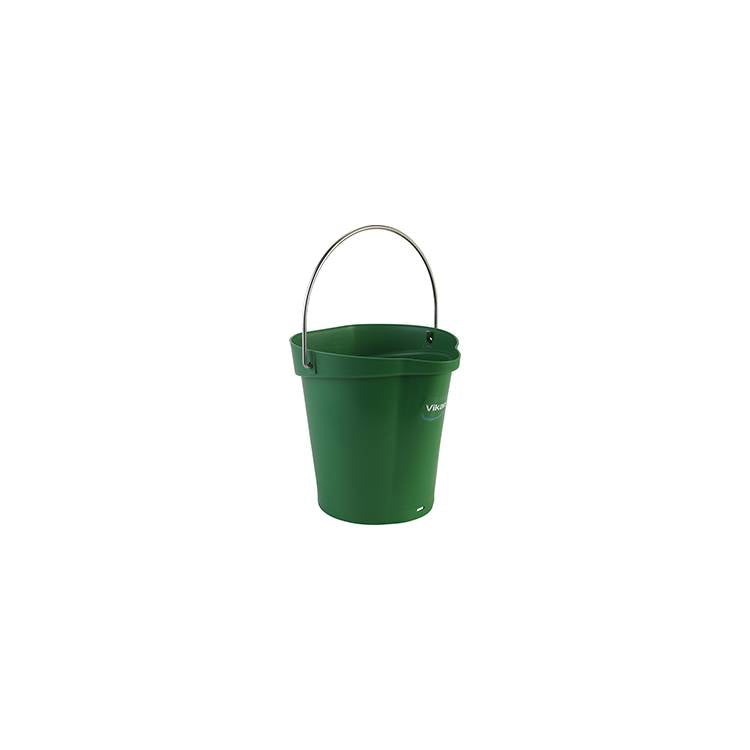 Pail,1.5 gal.,PP/SS,Green - Model 56882