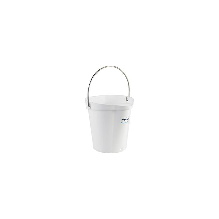 Pail,1.5 gal.,PP/SS,White - Model 56885