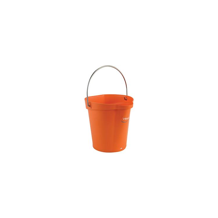 Pail,1.5 gal.,PP/SS,Orange - Model 56887