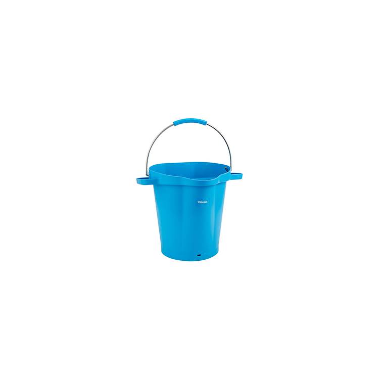 Pail,5 gal.,PP/SS,Blue - Model 56923