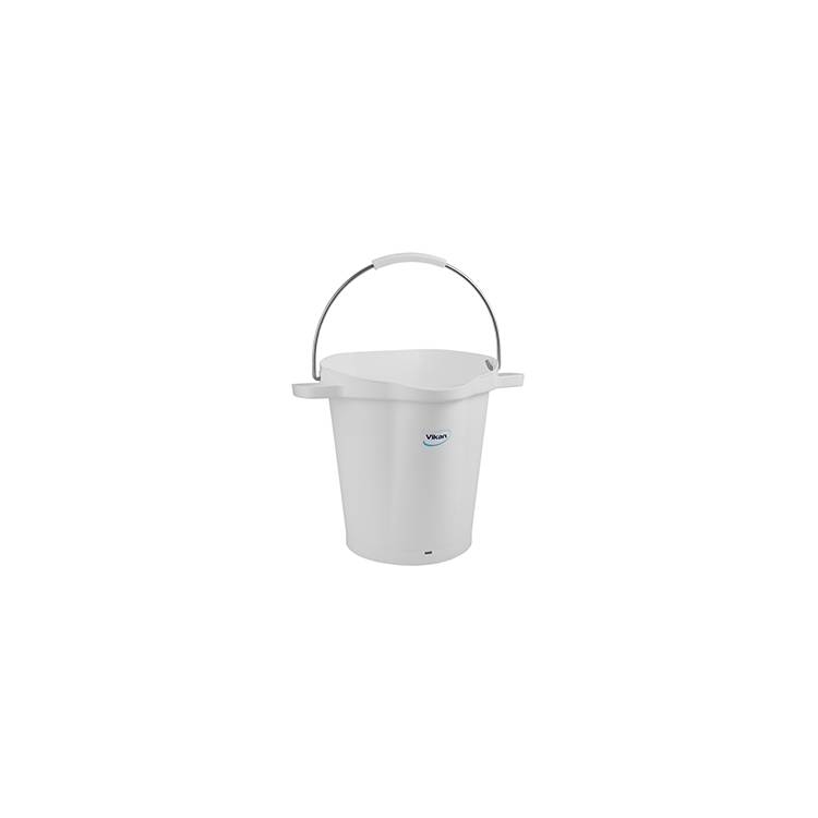 Pail,5 gal.,PP/SS,White - Model 56925
