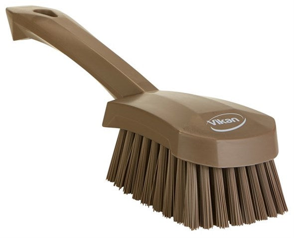 Vikan Short Handle Scrubbing Brush- Stiff