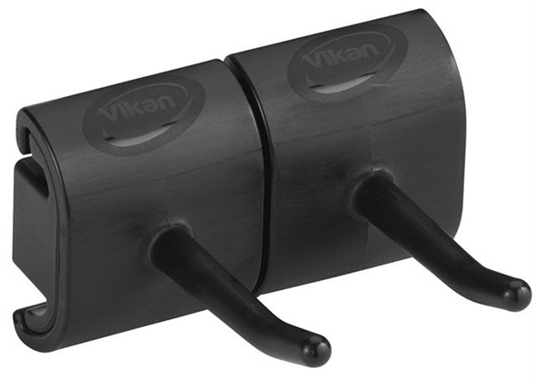 Vikan Hygienic Wall Bracket, Double Hook Module