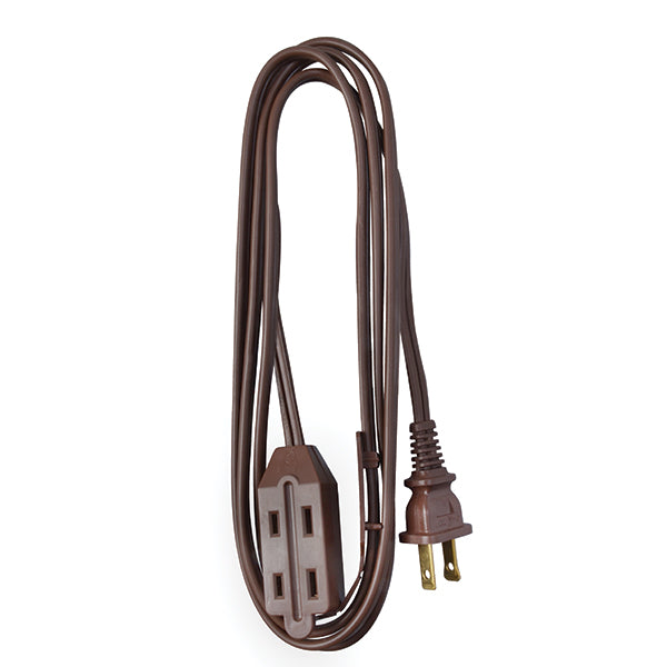 Southwire® Commercial Grade Booster Cable, 4 ga, 20' Cube Tap Extension Cord, 9', Brown, 1/Each