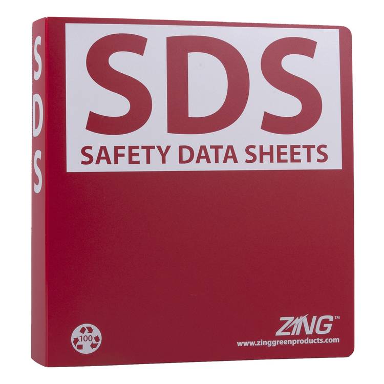 ZING SDS Binder, 1.5" Ring (300 Sheets)- Model 6030