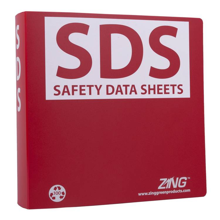 ZING SDS Binder, 2.5" Ring (500 Sheets)- Model 6031