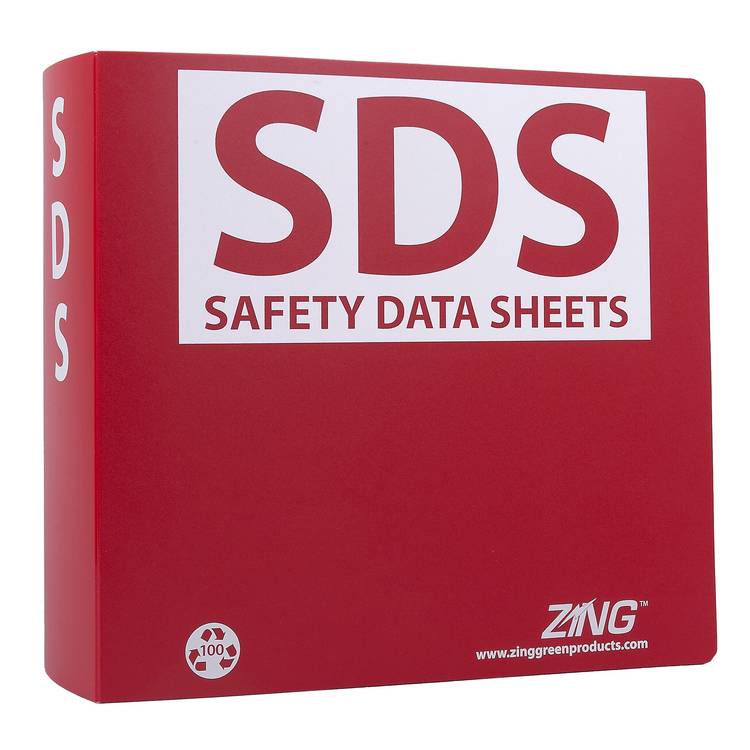 ZING SDS Binder, 3.0" Ring (600 Sheets)- Model 6032