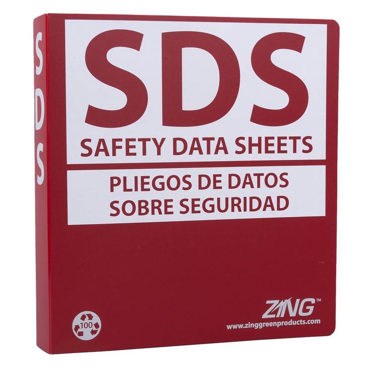 ZING SDS Binder, 1.5" Ring (300 Sheets)- Model 6033