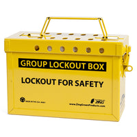 Thumbnail for ZING Group Lockout Box (Yellow)- Model 6061Y
