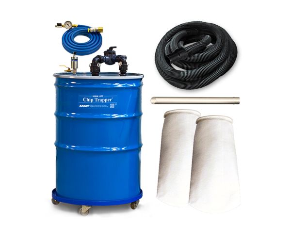 High Lift 110 Gallon Chip Trapper System