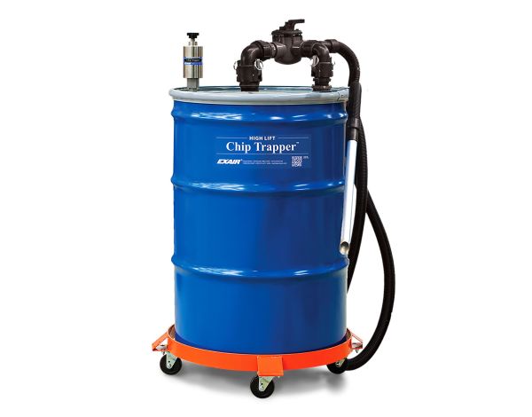 High Lift 55 Gallon Chip Trapper System