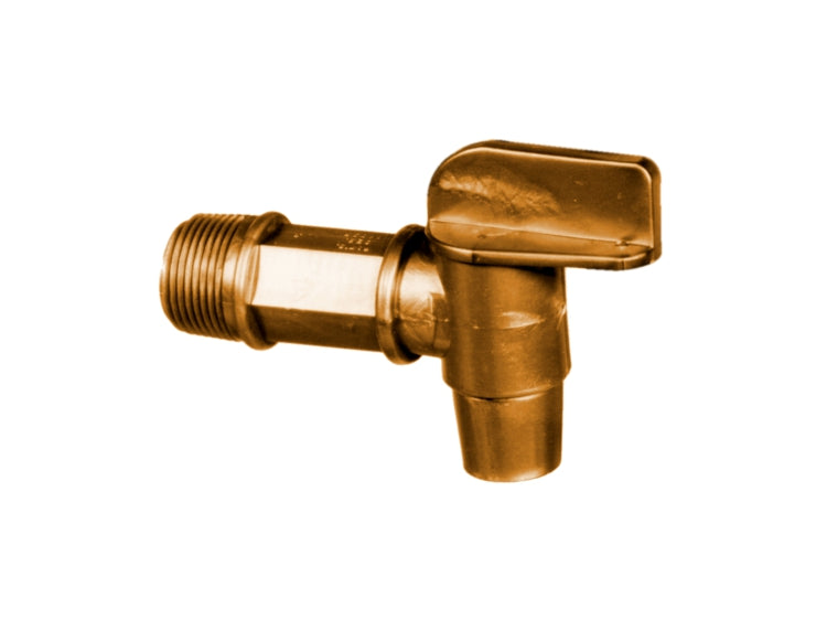 FAUCET, 3/4" POLYETHYLENE