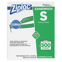 Thumbnail for SC Johnson Professional® Ziploc® Brand Storage Bags, Sandwich Size, 6 1/2