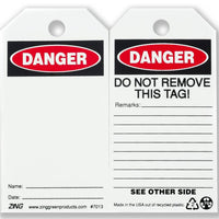 Thumbnail for ZING Eco Safety Tag, 10/Pack- Model 7013