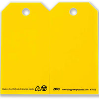 Thumbnail for ZING Eco Safety Tag, 10/Pack- Model 7015