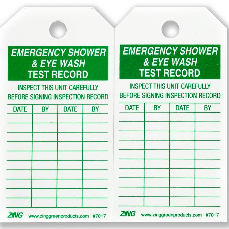 ZING Eco Safety Tag, 10/Pack- Model 7017