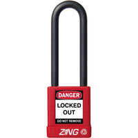 Thumbnail for ZING Padlock, Keyed Different, Red- Model 7046