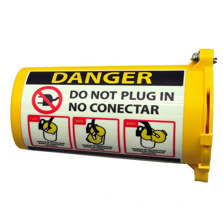 ZING Large Plug Lockout- Model 7100