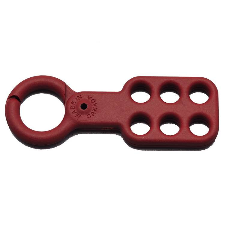 ZING Lockout Tagout Hasp, 1" Plastic- Model 7108