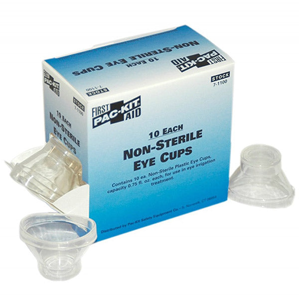 Eye Cups, Non-Sterile, 10 Box/24 Case