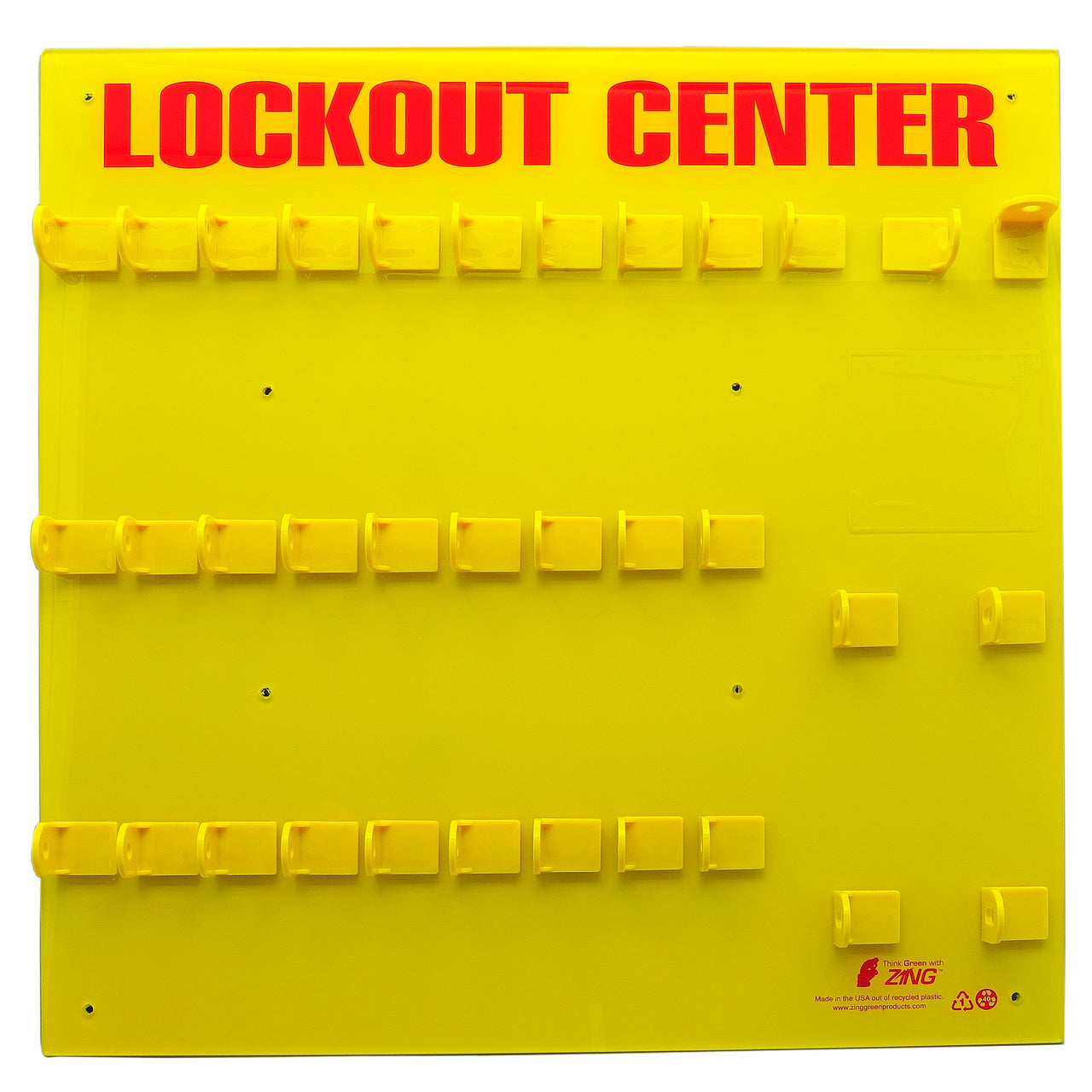 ZING Lockout Station 28 Padlock Unstockd- Model 7116E