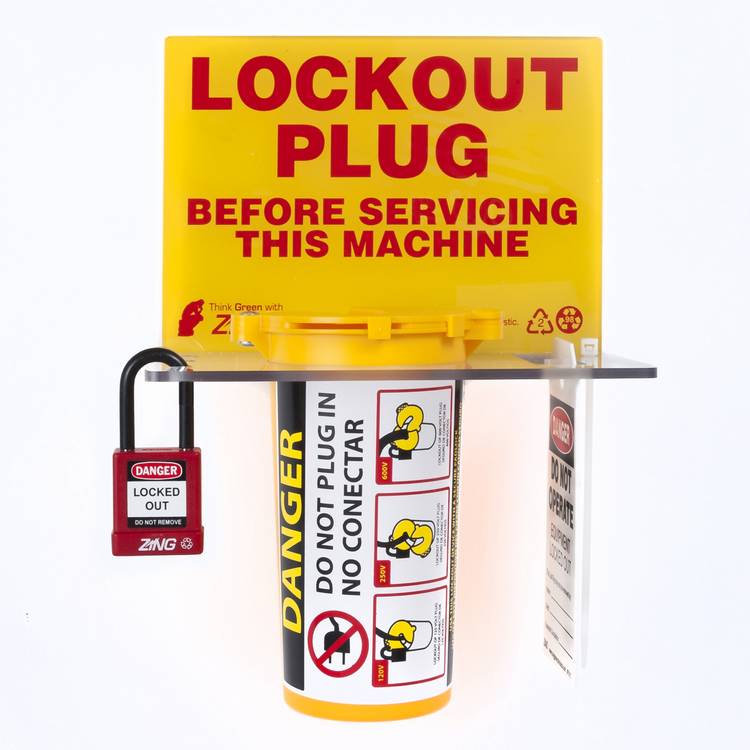 ZING Lockout Station, Plug Lockout- Model 7117