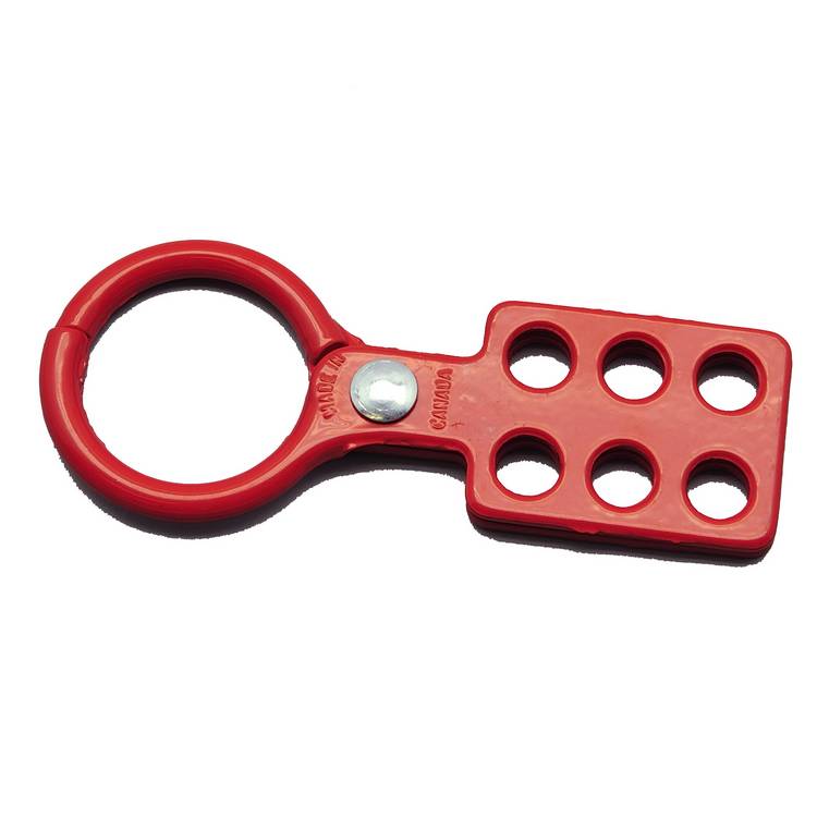ZING Lockout Tagout Hasp, 1.5" Aluminum- Model 7128