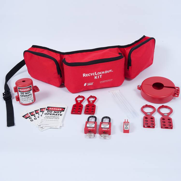 ZING Lockout Belt Pack, 20 Components- Model 7135