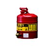 Thumbnail for Justrite 5-Gallon Safety Can with 540 Faucet - Red