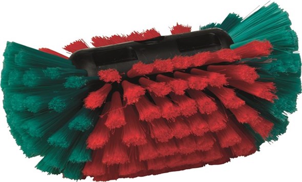 Vikan 9" Waterfed Rim Brush- Soft/Split, Transport Line