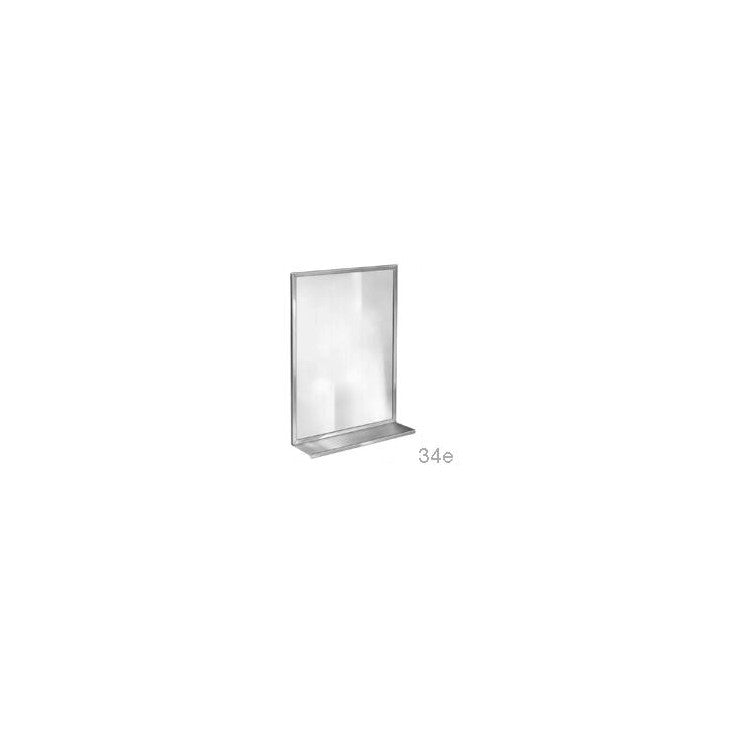 Mirror, Channel Frame, 24x36, Shelf - Model 7815-024360