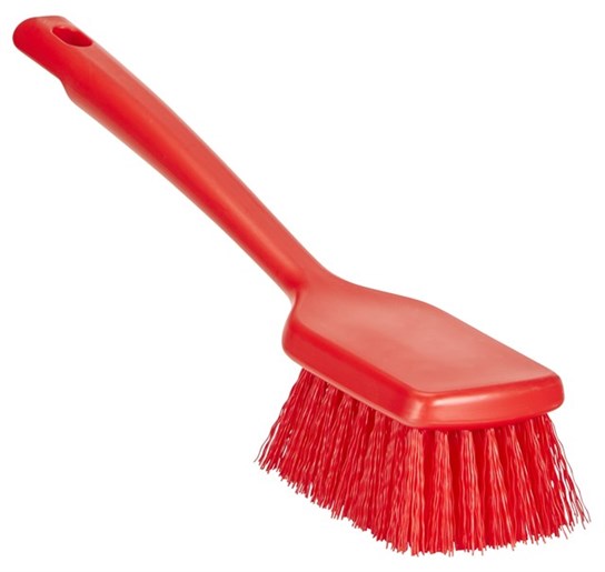 ColorCore 12" Short Handle Scrubbing Brush, Stiff