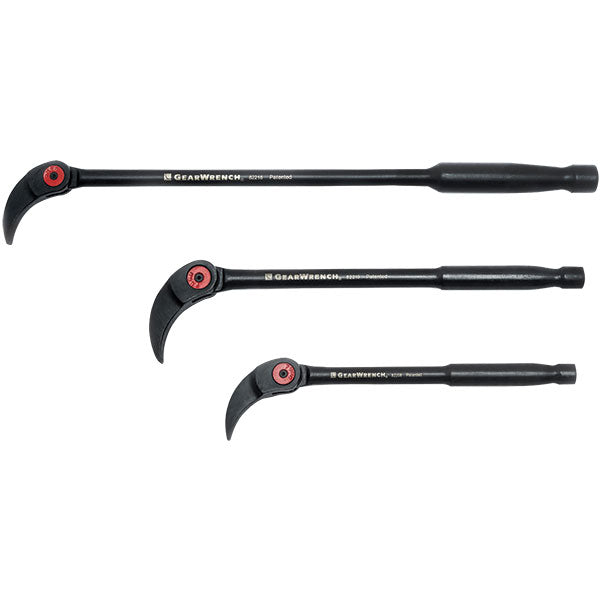 GearWrench® 3-Piece Indexing Pry Bar Set