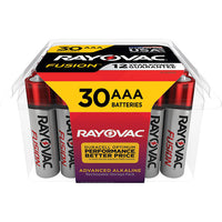 Thumbnail for Rayovac® Fusion™ AAA Alkaline Batteries, 30/Pkg