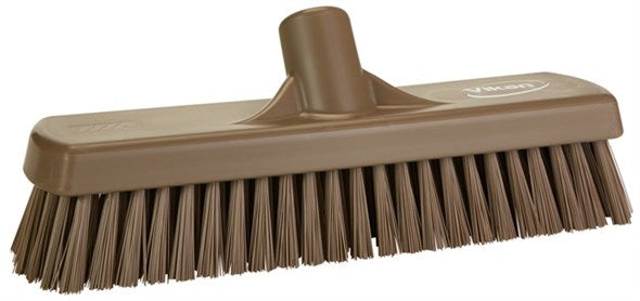 Vikan 12" Deck/Wall Scrub- Stiff