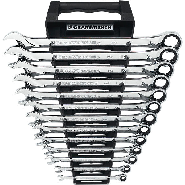 GearWrench® 13-Piece, 12-Point XL Ratcheting Combination Wrench Set, SAE, 1/Each