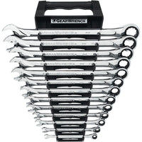 Thumbnail for GearWrench® 13-Piece, 12-Point XL Ratcheting Combination Wrench Set, SAE, 1/Each