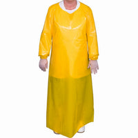 Thumbnail for Top Dog 6 Mil Gown, Large - Yellow